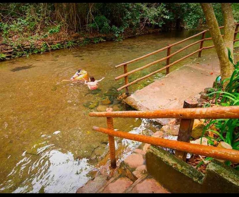 Aguas Da Serra- Rio Quente-Go Apto 2 Qtos Particular- Kültér fotó